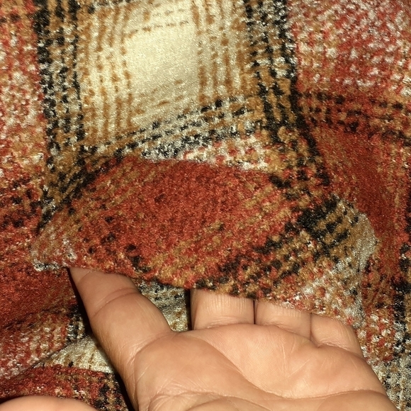 HEARTLOOM Cooper Shaket Coat In Brick Fall Tones Size XS. - Picture 13 of 14